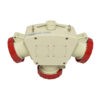 Adaptador múltiple OUT: 3 tomacorrientes 3x32A+T 415V IP67 6H