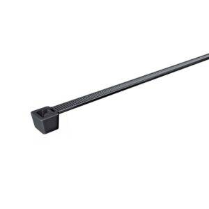 Amarracable negro 200x4.6mm c/hs 105°C x100und