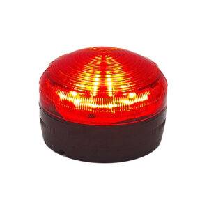 Baliza LED fija/intermitente portátil con imán rojo IP54 SOS Light