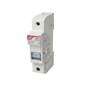 Base portafusible unipolar para DIN 10x38mm PMX 32A 690VAC