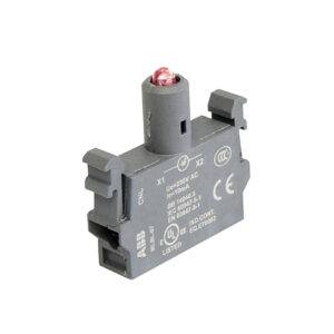 Block lámpara LED verde 230VAC para piloto/pulsador luminoso