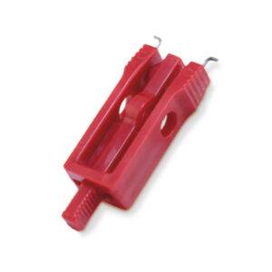 Bloqueo para interruptor tipo riel DIN p/espacio menor 20mm