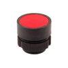 Cabeza para pulsador rasante plástico rojo 22mm p/caja termoplástico