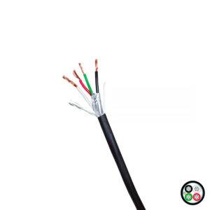 Cable de control apantallado 4x16AWG 600V 105°C UV TC-UL, x metro lineal