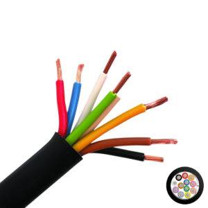 Cable de control apantallado 7x14AWG 600V 105°C UV TC-UL, x metro lineal