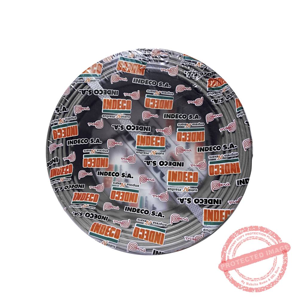 Cable de control GPT 14AWG, 300V, aislamiento PVC, gris, x rollo