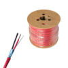 Cable FPLR alarma contra incendios apantalllado 2x18AWG libre de halógeno, UL, x rollo
