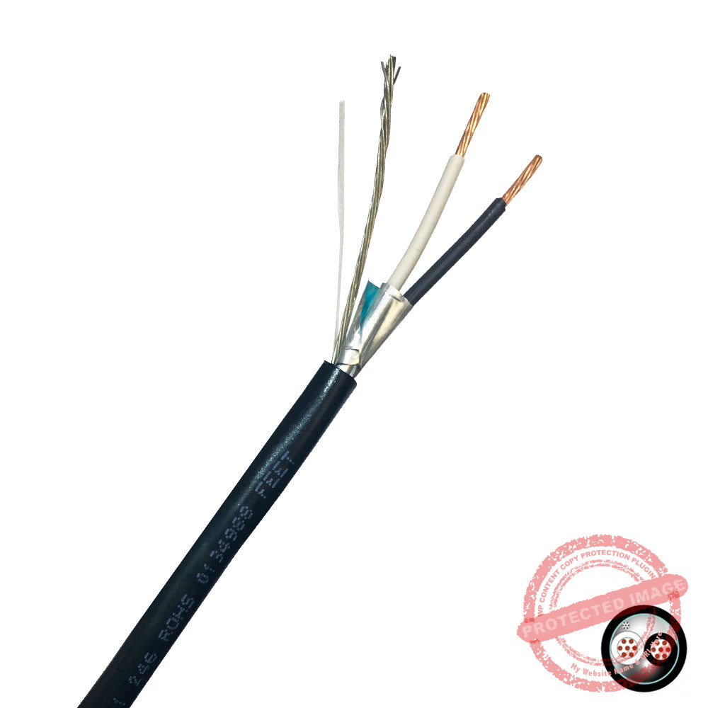 Cable instrumentación apantallado 1x2x18AWG 300V 90°C libre de halógeno, UL, x metro lineal