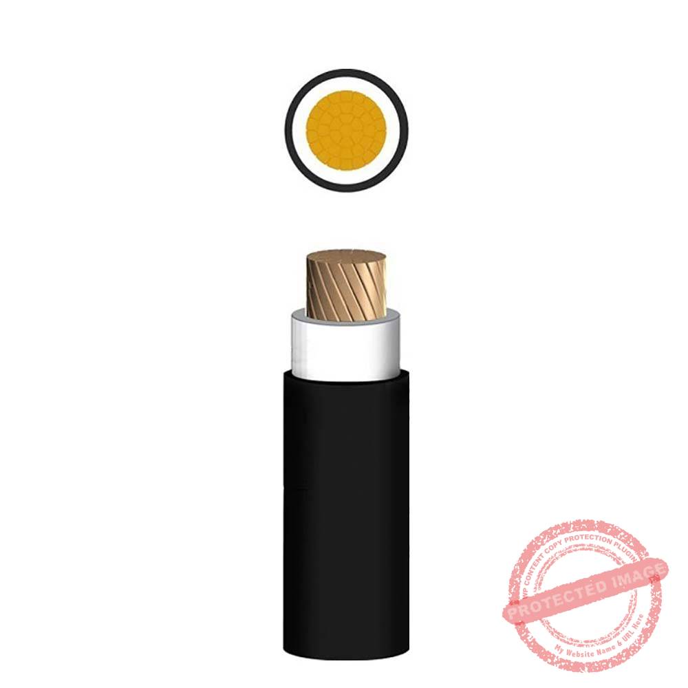 Cable N2XOH unipolar 1x150mm2 1kV libre de halógeno negro,clase 2, x metro lineal