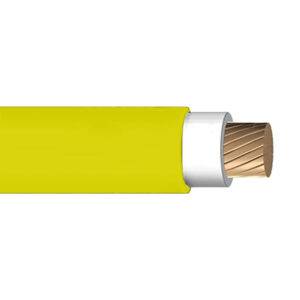 Cable N2XOH unipolar 1x16mm2 1kV libre de halógeno amarillo, clase 2, x metro lineal