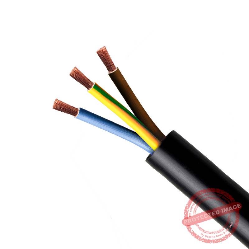 Cable RV-K 5G10mm2 0.6/1kV XLPE/PVC negro, clase 5, x metro lineal