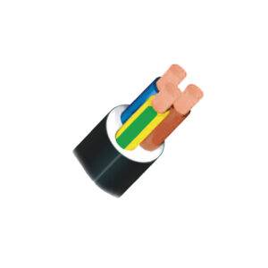 Cable RV-K 5G2.5mm2 0.6/1KV XLPE/PVC color negro clase 5