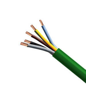 Cable RZ1-K 3G6mm2 0.6/1kV libre de halógeno negro, clase 5, x metro lineal