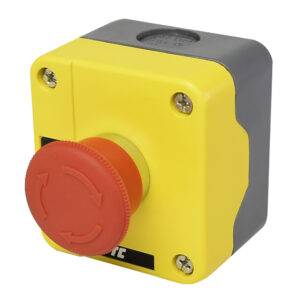 Caja c/pulsador con 1 Stop