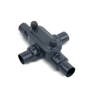 Caja Condulet ovalada tipo C 3/4 form. 8 con forro PVC