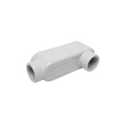 Caja Condulet ovalada tipo LB 1/2" rosca BSP UL