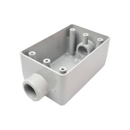 Caja Condulet rectangular tipo SFC 1" sin tapa con rosca BSP