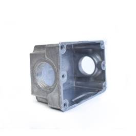 Caja de derivación 4x2 de aleación de aluminio (95x65x45mm) 3/4" sin tapa