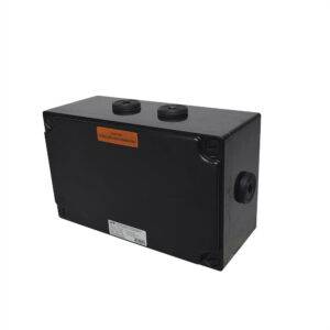 Caja de derivación 6 bornes+2T, puenteados 2/2, 6xm25 (tapón), ZONA 1,21