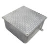 Caja de derivación aluminio 150x150x100mm IP65 con tapa