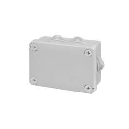 Caja de derivación PVC 150x110x70mm con 10 pasacables PG21 IP55