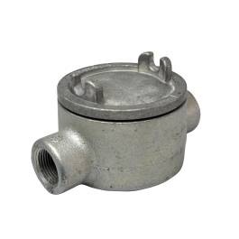 Caja de derivación redonda c/tapa rosca C 1/2", CL1.DIV1 UL