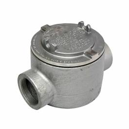 Caja de derivación redonda c/tapa rosca C 2", CL1.DIV1 UL