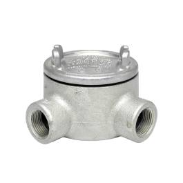 Caja de derivación redonda c/tapa rosca L 3/4", CL1.DIV1 UL