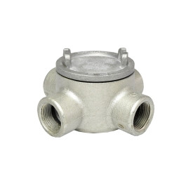 Caja de derivación redonda c/tapa rosca X 1", CL1.DIV1 UL