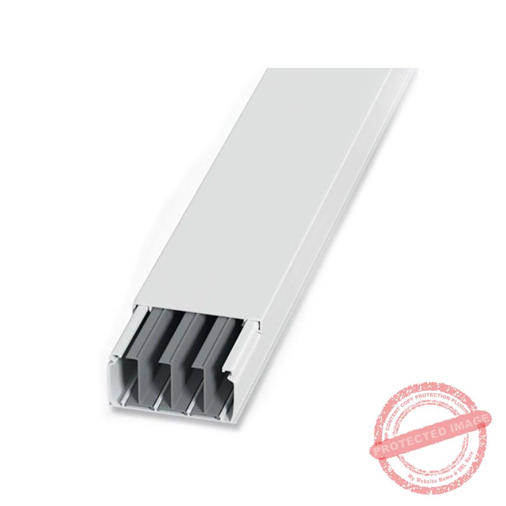 Canaleta unicanal 100x50mm 2mts con tapa sin adhesivo s/separador