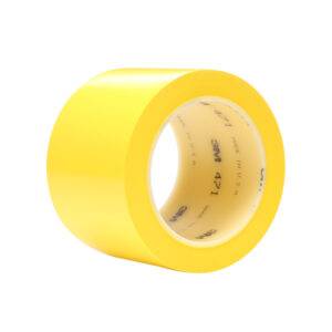 Cinta adhesiva delimitadora amarillo 2x33mts