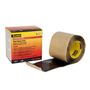 Cinta aislante autofundente Mastic Scotch 2210 4¨ x3mts 0.6kV