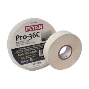Cinta aislante vinílica Pro-36 3/4x20mts blanco