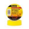 Cinta aislante vinílica Scotch 35 3/4¨ x20mts amarillo