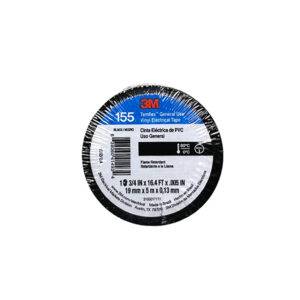 Cinta Aislante Vinilica Temflex 155 3/4X5Mts Negra