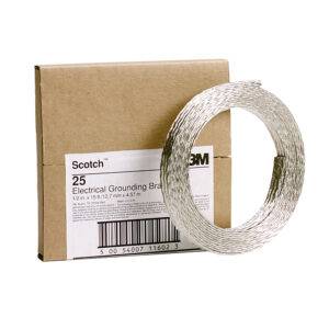 Cinta trenza de cobre estañado Scotch 25 1/2¨ x4.5mts