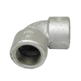 Codo 90° hembra/hembra 3/4", fierro, CL1.DIV1 UL