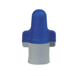 Conector para cable B/G spring 14-6AWG azul gris