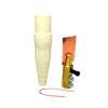Conector unipolar macho 400A 600V 2 tornillos fijación 1/0-4/0 blanco
