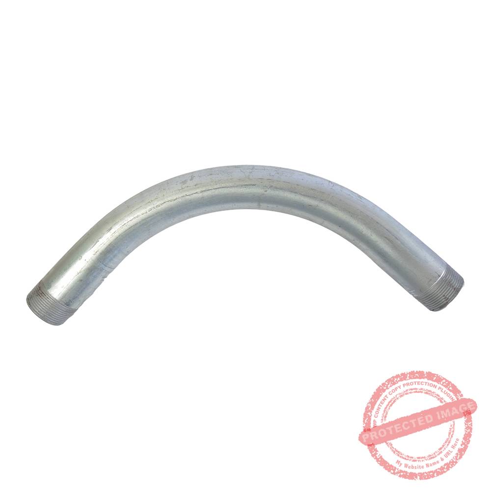 Curva Conduit acero galvanizado 1¨ x90° UL