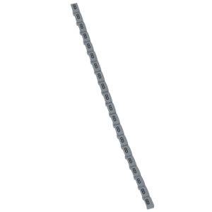 Dígitos Duplix número: 8 gris x20und