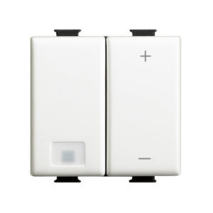 Dimmer 2 módulos universal p/cargas resistivos, inductivos capacitivos y LED blanco Matix