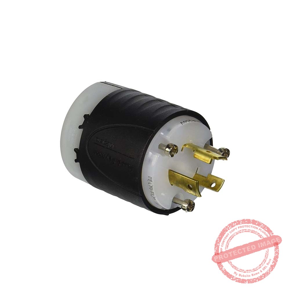 Enchufe de torsión 2x20A+T 250V NEMA Turnlok