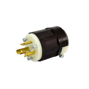 Enchufe de torsión 2x30A+T 250V NEMA L6-30P Nylon