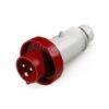 Enchufe industrial 2x32A+T 415V IP67 9h Eureka
