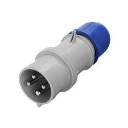 Enchufe industrial 3x32A+T 250V IP44 9h Optima