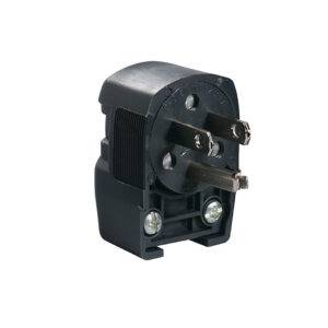 Enchufe plano angular 2x15A+T 230V