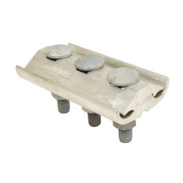 Grapa paralela bimetálica 3 pernos para cable hasta 150mm2