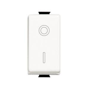 Interruptor bipolar 16A 250V 1 módulo blanco Matix