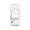 Interruptor bipolar 16A 250V 3KA 1 módulo blanco Living Light